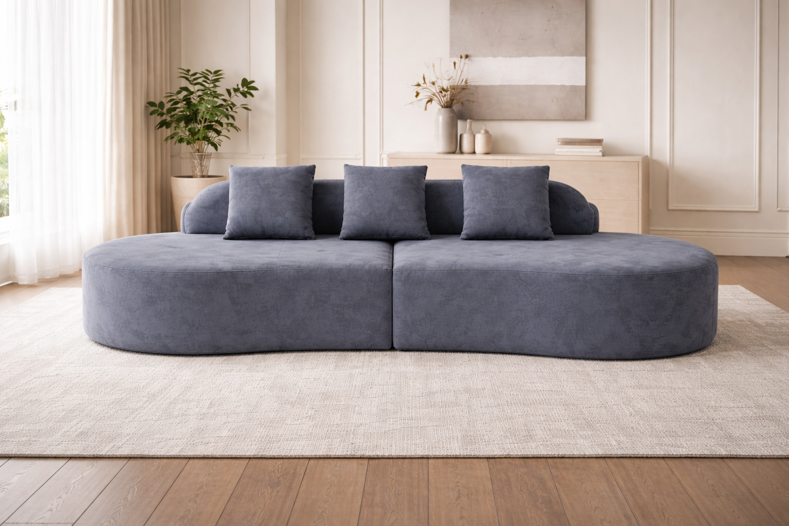 Aurora Curve | Luxury Modular Sofa